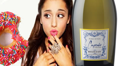 Ariana Grande = Cupcakes Moscato D'Asti