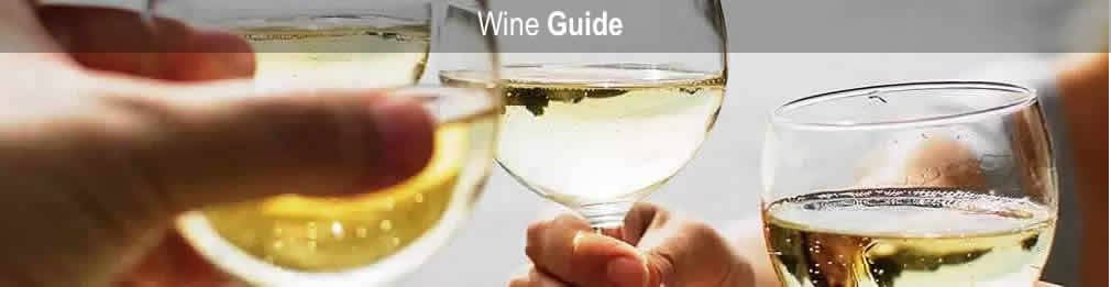 Wine Guide: Red, White & Blush wines by sweetness