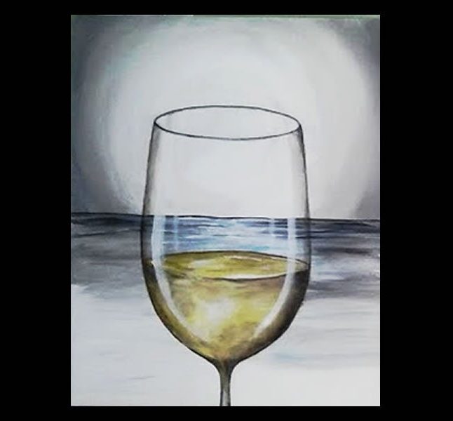 White wine by the Sea 